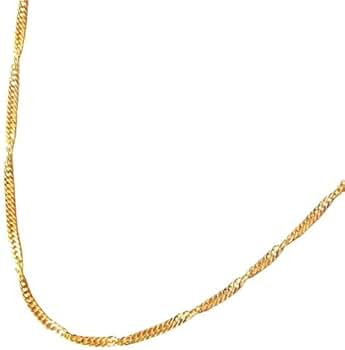 新品 造幣局刻印 純金 1.38g K24 ネックレス　スクリューチェーン 新品 造幣局刻印 純金 1.38g K24 ネックレス スクリューチェーン